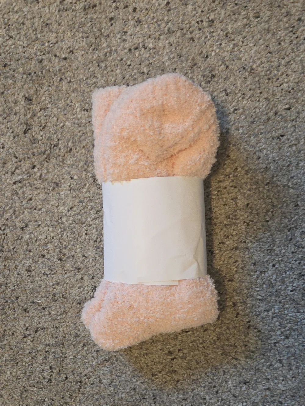 2/$10! Free! Nwot Soft Pink Fluffy Socks